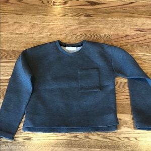 Everlane Street Fleece Crop Pullover